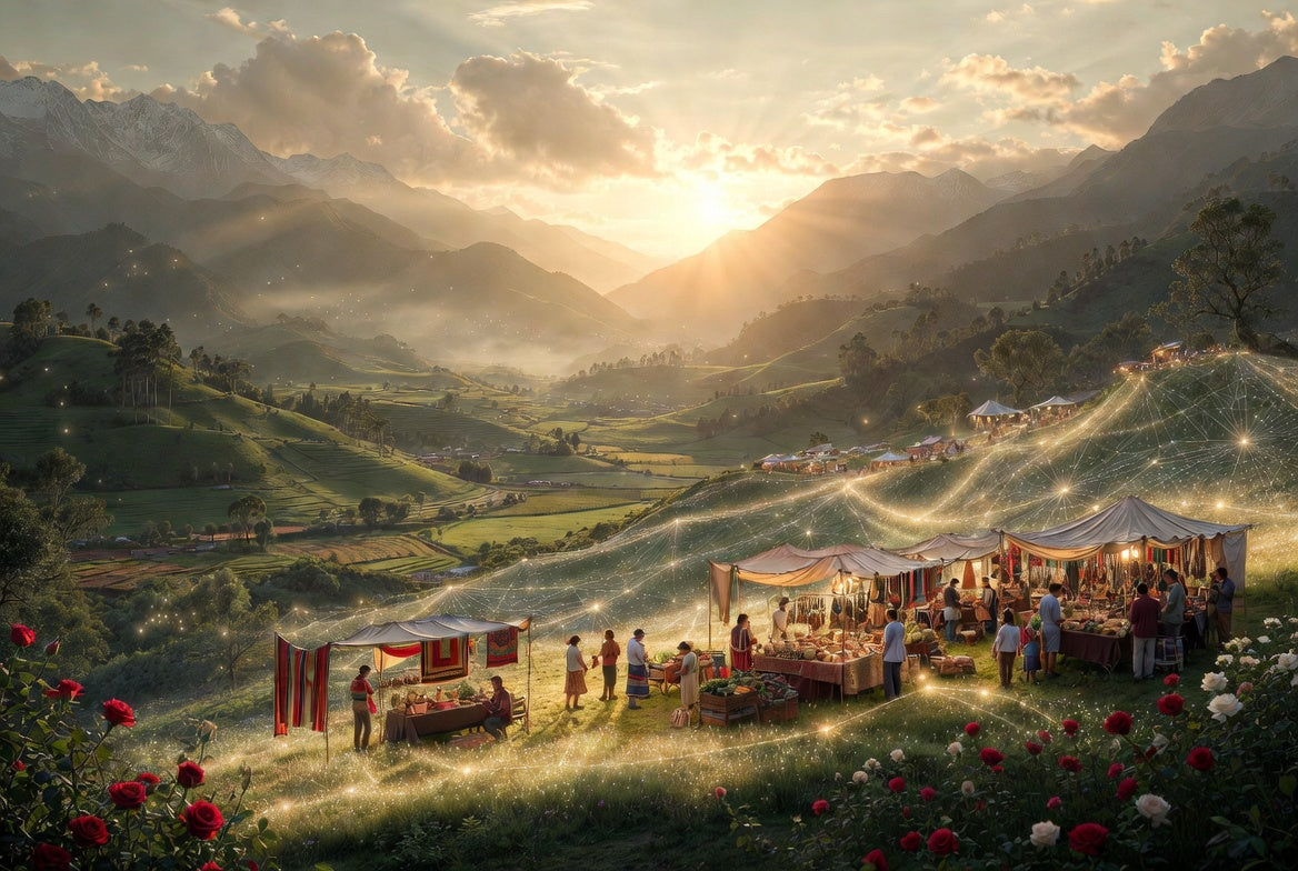 Awakening the Virtual Village: Introducing the Sovereign Sacred Valley Market