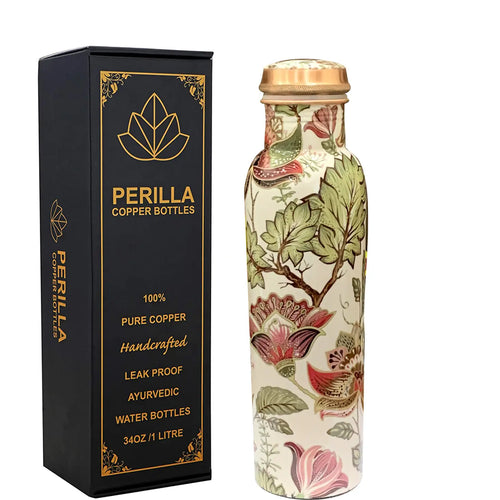 Perilla Home Copper Water Bottle - Carrara