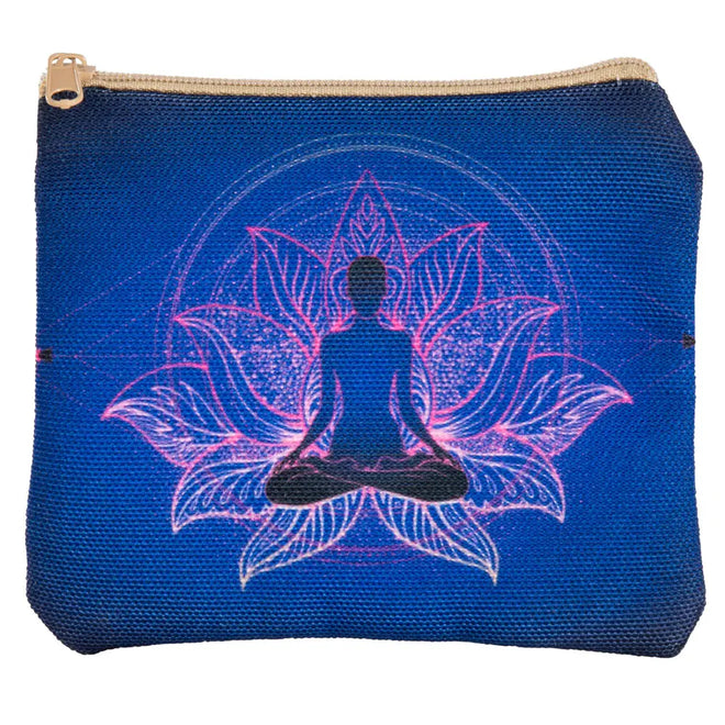 Yoga Lotus Coin Purse