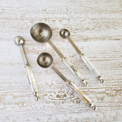 Gibb & Daan - Mother of Pearl Measuring Spoons