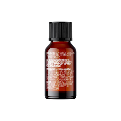 Essential Oil Singles - Organic Rose Geranium Oil