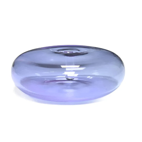 Unique Hand-Blown Borosilicate Glass Incense Holder- 3 Amazing colors