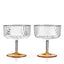 Gatsby Coupes by Viski (Set of 2)