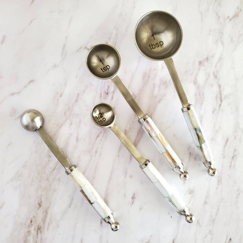 Gibb & Daan - Mother of Pearl Measuring Spoons