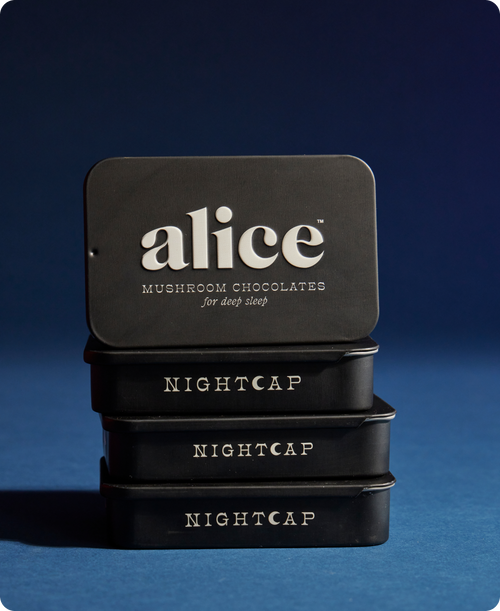 Alice Mushrooms - Nightcap — mushroom chocolates for deep sleep