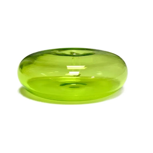 Unique Hand-Blown Borosilicate Glass Incense Holder- 3 Amazing colors