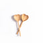 Olive Wood Heart Spoon Set