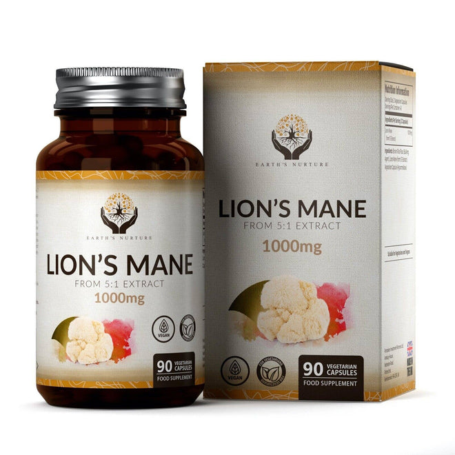 Focus Supplements - Lion's Mane Extract 90 Capsules