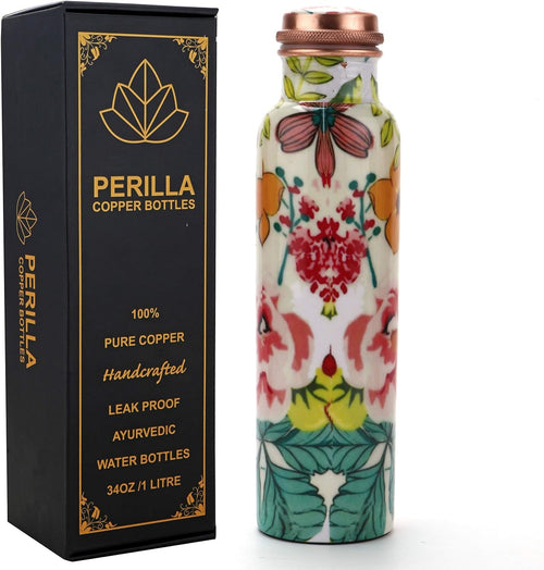 Perilla Home Copper Water Bottle - Carrara