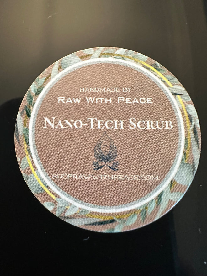 Raw With Peace -  Nano-Tech Scrub-16 oz size