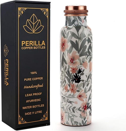 Perilla Home Copper Water Bottle - Carrara