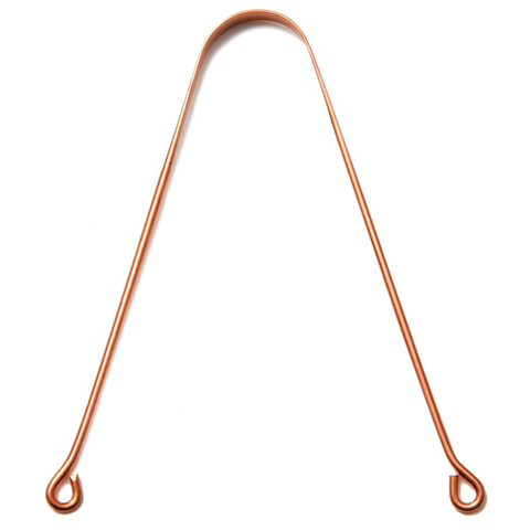 Copper Tongue Cleaner | Ayurvedic Tongue Scraping for Fresh Breath &