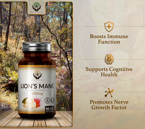 Focus Supplements - Lion's Mane Extract 90 Capsules