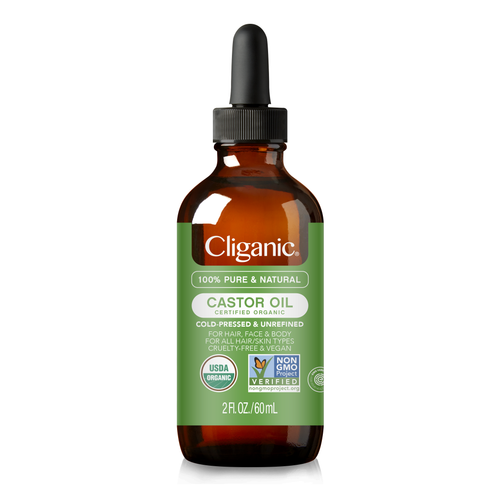 Cliganic - Carrier Oils - Organic Castor Oil