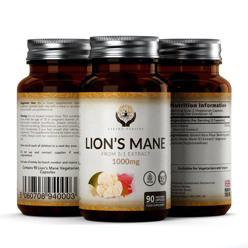 Focus Supplements - Lion's Mane Extract 90 Capsules