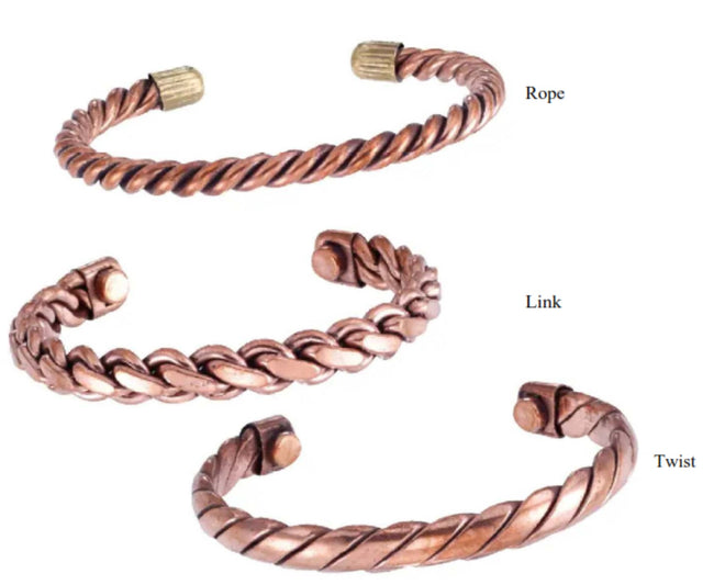 Braided Copper Bracelet