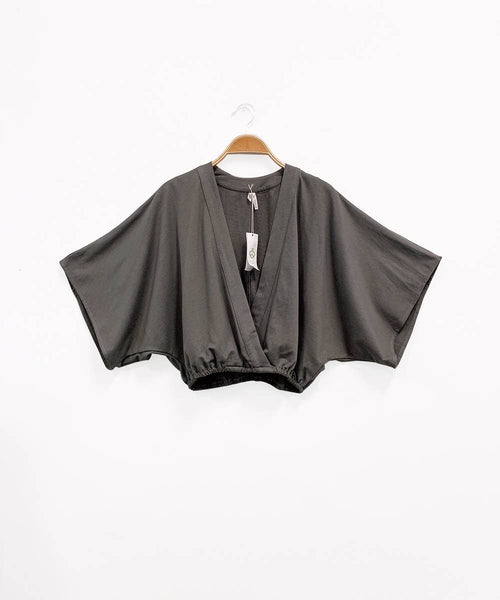 BRUSHED ORGANIC HEMP NEW KIMONO