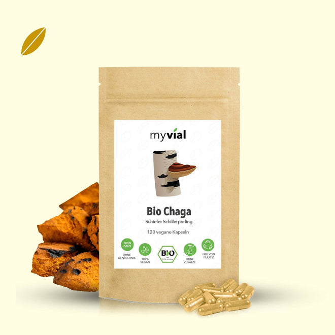 myvial - Organic Chaga 120 capsules