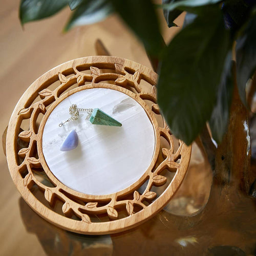 Decorative Selenite Plate