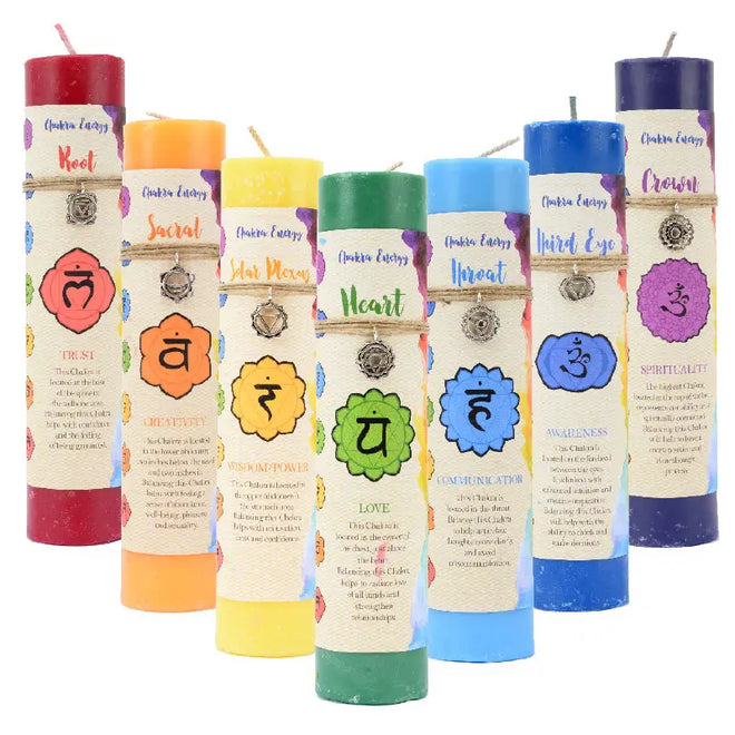 Chakra Pillars (Candles)