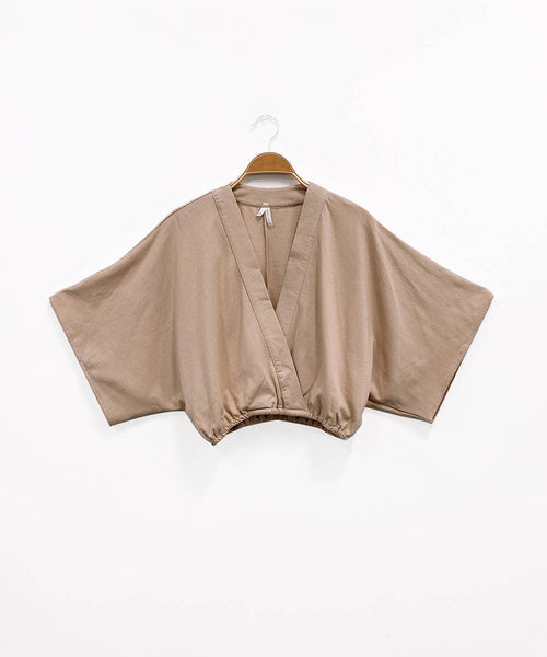 BRUSHED ORGANIC HEMP NEW KIMONO