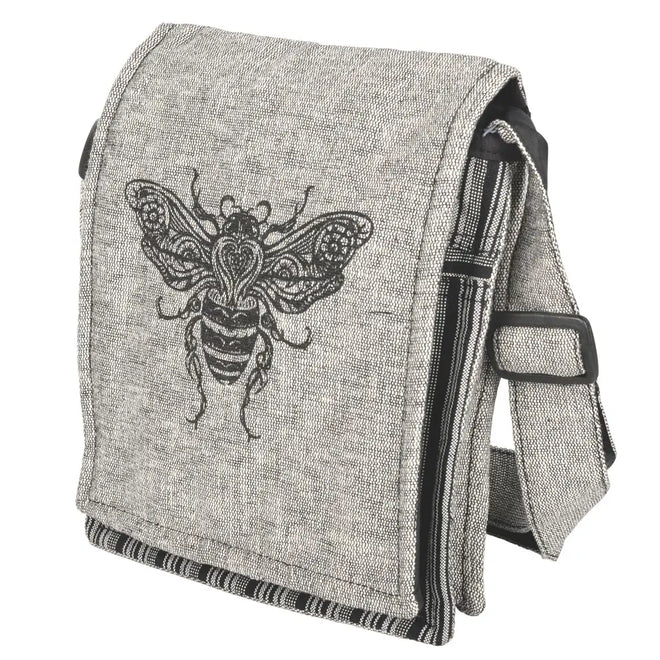 Bee Crossbody with Flap Closure