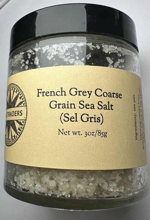 Sel de mer à gros grains gris celtique - 3oz. Pot 