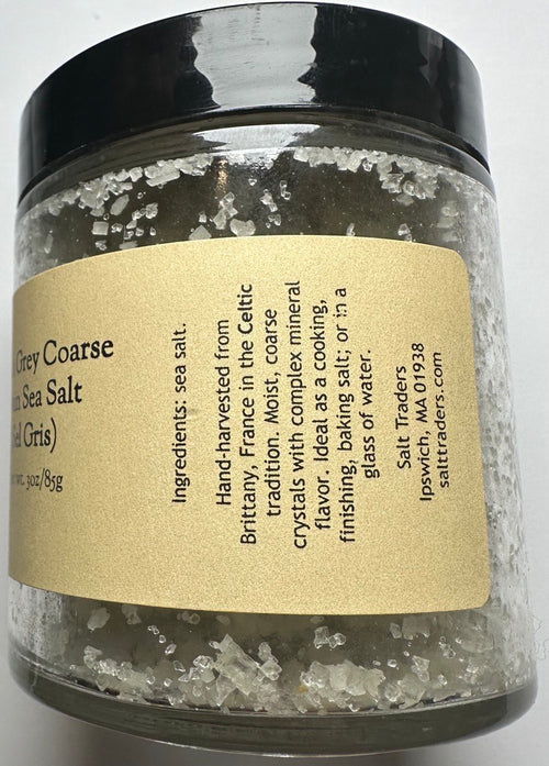 Celtic Grey Coarse Grain Sea Salt - 3oz. Jar