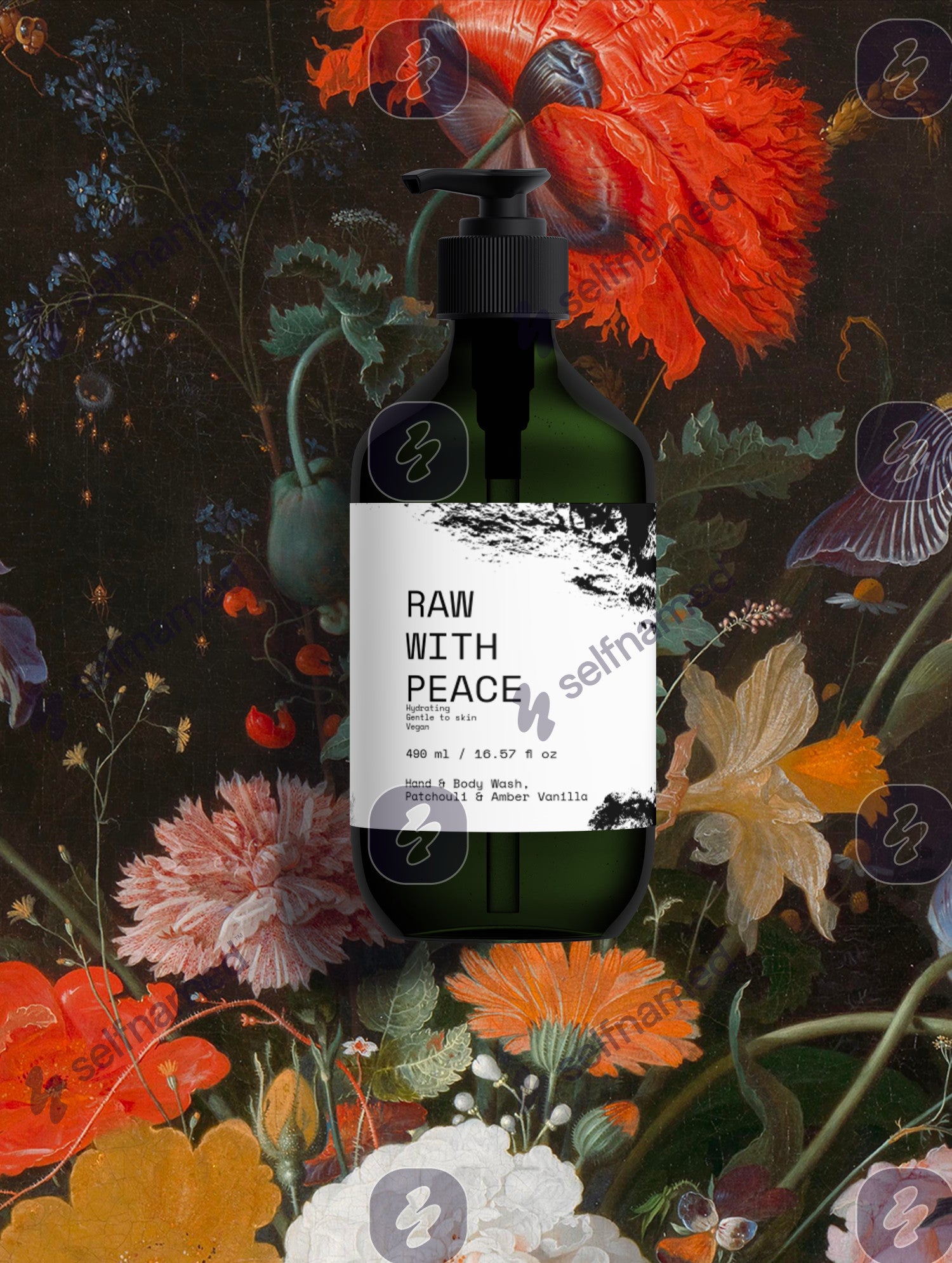 Hand & Body Wash, Patchouli & Amber Vanilla