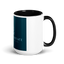 Raw With Peace Logo- Mug with Color Inside