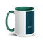 Raw With Peace Logo- Mug with Color Inside