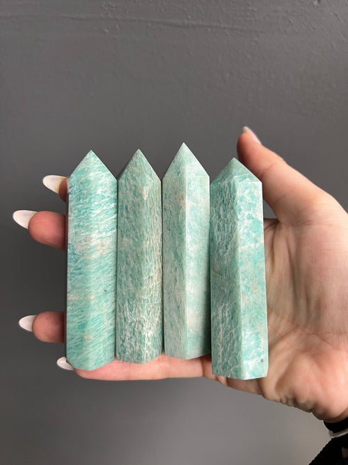 Amazonite Crystal Tower