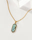 Intuition Long Necklace- Labradorite