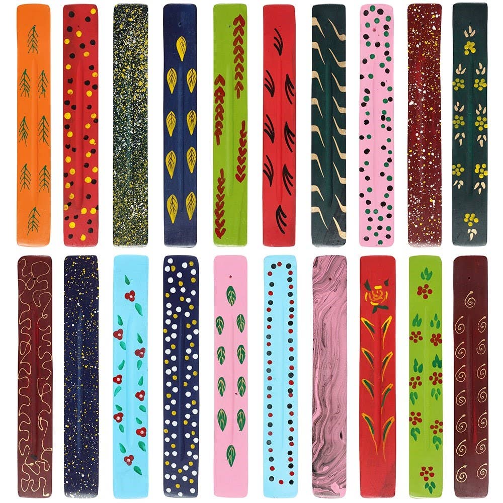 Mango Printed Incense Holder- random colors