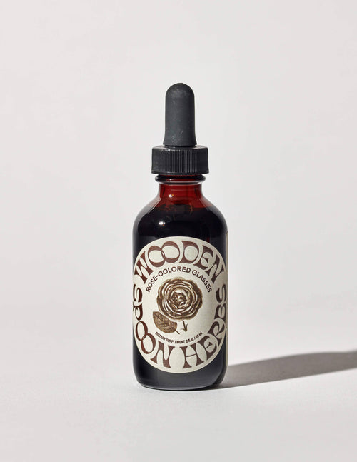 Rose-Colored Glasses Tincture (Stress Support) / Wooden Spoon Herbs-